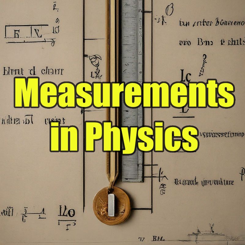 Measurements in physics