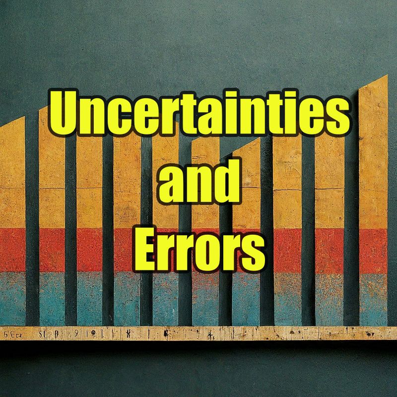 Uncertainties and errors