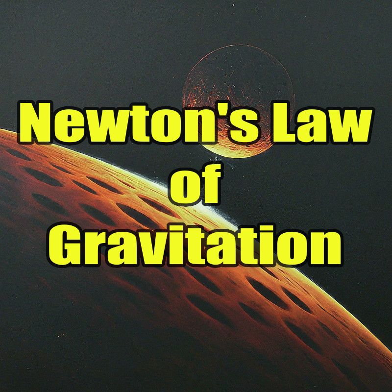 Newton's law of gravitation